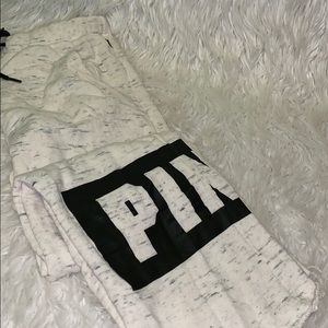 Pink Boyfriend Fit Sweats